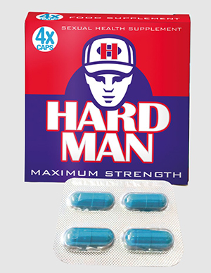  Hard Man Maximum Strength - 4 caps 