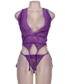  Dark Temptations Purple Lingerie - M 
