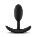  Anal Adventures  - Silicone Vibra Slim Plug - Small 
