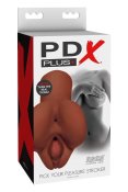 Plus Pick Your Pleasure Stroker Brown