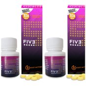 FIVE Instant Erection Aids - 20 tabs