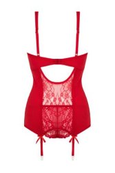 Suspendertop set Marzia - red
