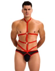 Harness Halter Bodysuit