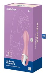 Satisfyer Air Pump Vibrator 2 Light Red