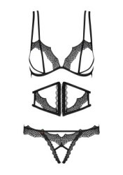 Bravelle Bra, Garter, Cl Thong