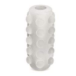 Soft and Wet - Reversible Orb Masturbator- Frosted