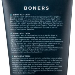 Boners Delay Cream 100ml