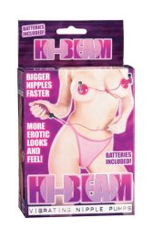 Hi-Beam Vibrating Nipple Pumps Lavender