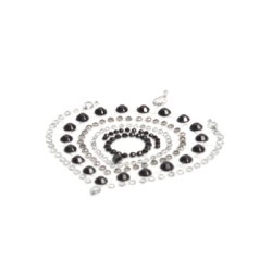Bijoux Indiscrets - Flamboyant Black & Silver