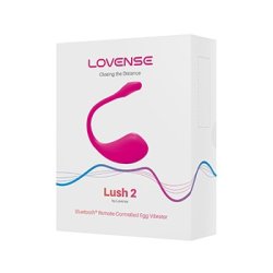 Lovense - Lush 2 Wearable Bullet Vibrator Magenta