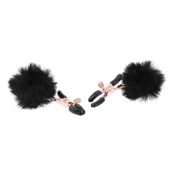 Noir - Pom Adjustable Nipple Clamps - Black