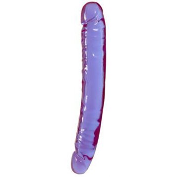 Double Dong 12Inch Purple Jelly