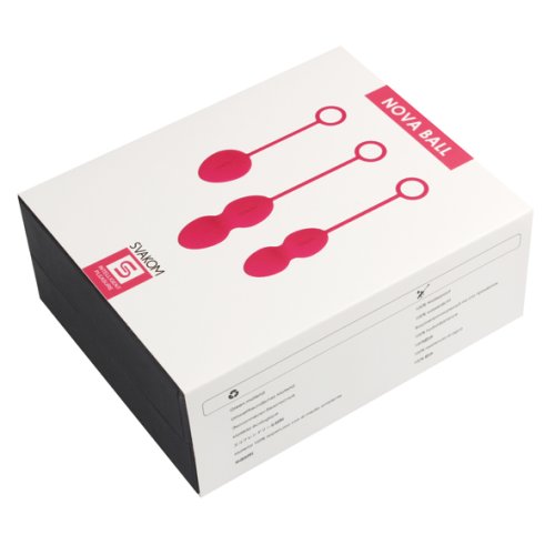Svakom - Nova Kegel Balls Plum Red