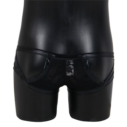 Leather See-Through Men's Lingerie
