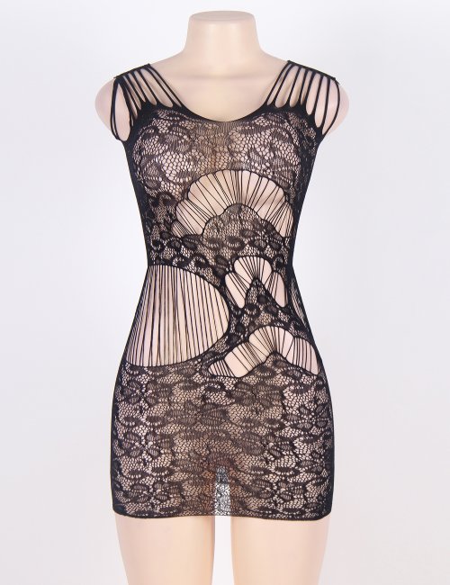 Magic Lace Strap Lingerie Dress
