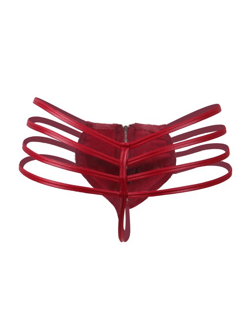 Mens Synthetic Leather Lingerie