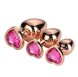 Rose Gold Plug Set