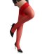 Red Floral Lace Stocking