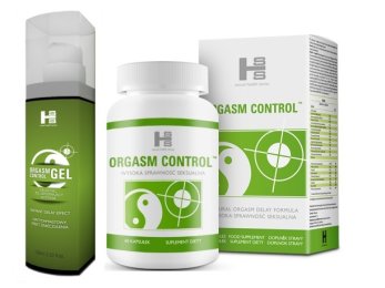  Orgasm Control - delay caps + gel 
