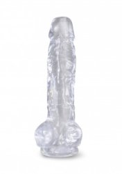 King Cock - Cock 8 Inch with Balls Flesh