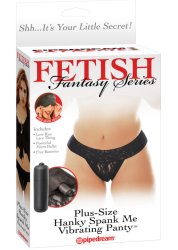 Plus Size Hanky Spank Me Vibrator