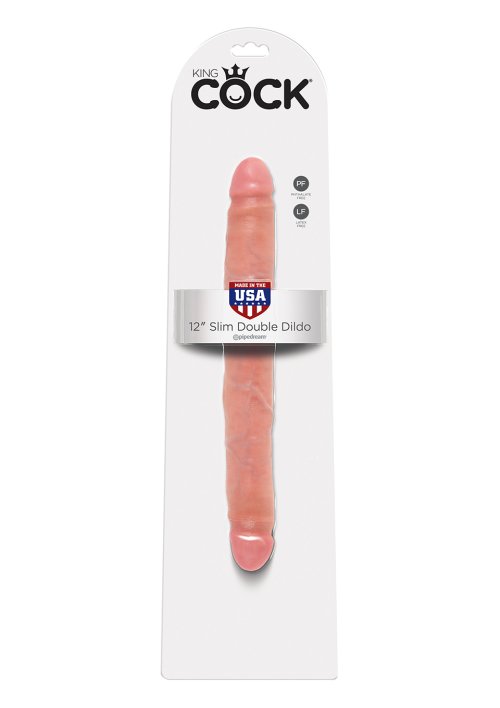 Cock 12 Inch Slim Double Flesh