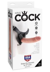 KC Strap-On Harness 9 Inch Cock