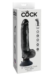 Pipedream - Cock With Balls Black 9 Inch