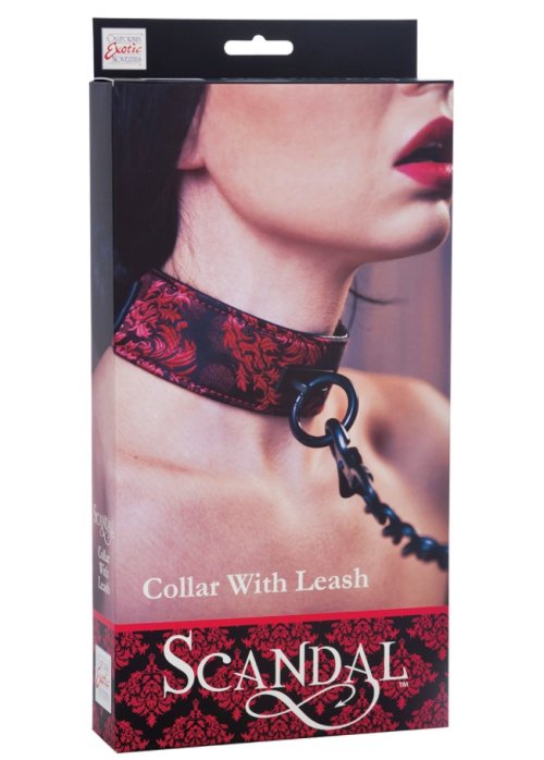 Scandal Collar With Leash