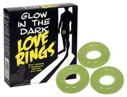 Glow In The Dark Love Rings