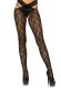  Floral Crotchless Wrap Tights 