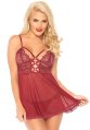  Babydoll And String Lace Babydoll 
