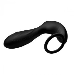 Prostate Vibrator and Strap with Remote Control