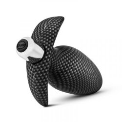 Spark Throttle - Vibrating Anal Plug Carbon Fiber A1