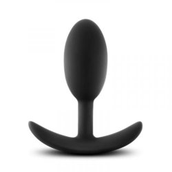 Anal Adventures  - Silicone Vibra Slim Plug -Medium