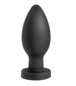 Spark - Silicone Anal Plug Carbon Fiber - Small