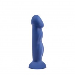 Avant - Suko Silicone Dildo With Suction Cup - Indigo