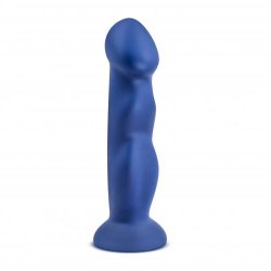 Avant - Suko Silicone Dildo With Suction Cup - Indigo