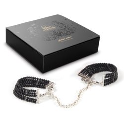 Bijoux Indiscrets - Plaisir Nacre Handcuffs Black