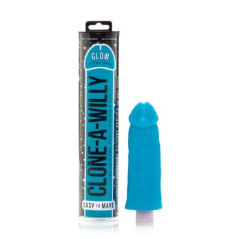  Clone A Willy Kit - Glow-in-the-Dark Hot Blue 