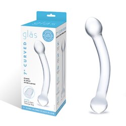 Glas - Curved G-Spot Stimulator Glass Dildo