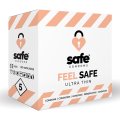  Safe - Feel Safe Condoms Ultra-Thin 5 pcs 