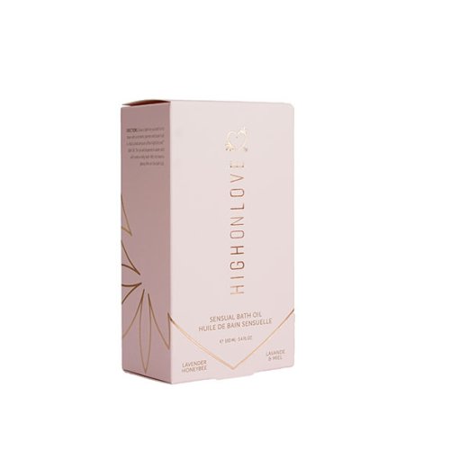 HighOnLove - Bath Oil Lavender Honeybee 100 ml