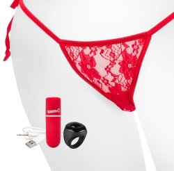 The Screaming O - Charged Remote Control Panty Vibe Red