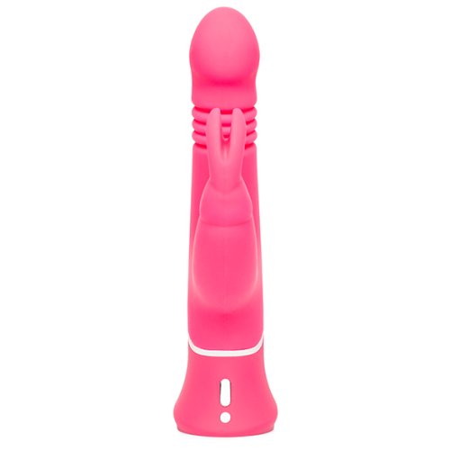 Happy Rabbit - Thrusting Realistic Vibrator Pink