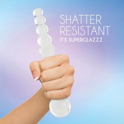 FeelzToys - Glazzz Glass Dildo Crystal Delight