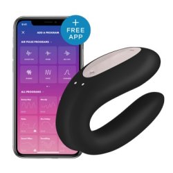 Satisfyer - Double Joy Black