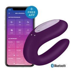 Satisfyer - Double Joy Violet