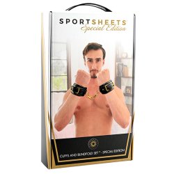 Sportsheets - Cuffs and Blindfold Set Special Edition
