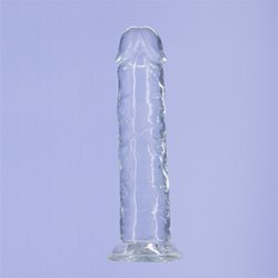 Addiction - Crystal Addiction 20 cm Vertical Clear TPE